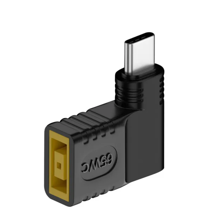 65W%20Slim%20Square%20Tip%20Charger%20To%20Type%20C%20Power%20Adapter%20Converter%2090%20Degree%20For%20Lenovo%20Accessory%20USB%20Type%20C%20PD%20Fast%20Charging%20Adapter%20-%20Image%204