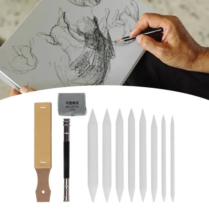 Shading%20Blending%20Stump,%20Multifunction%20Drawing%20Tools%20Paper%20Blending%20Stumps%20Comfortable%20Grip%20for%20Student%20for%20Art%20Sketch%20-%20Image%208