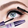 Waterproof Blue Eyelash Mascara New 5D Silk Fiber Stereo Mascara Lasting Fast-Dry Curling Lashes Extension Makeup Eye Cosmetics. 