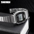 SKMEI Fashion Sport Watch Women Top brands Luxury 3Bar Waterproof Ladies Watches Small Dial Digital Watch Relogio Feminino 1252. 