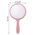Handheld Makeup Mirror Round Vanity Mirror with Handle Hand Mirror Cosmetic. 