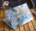 Marble Texture Laptop Skin Stickers Vinyl Waterproof Removable Laptop Sticker For Any Kind Laptop - (10.5X15.5) - Room Decor. 