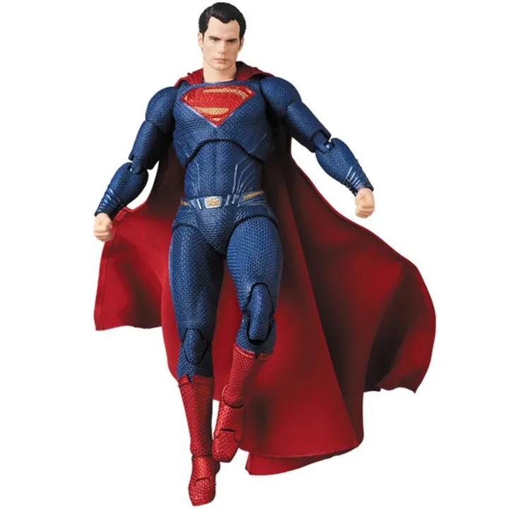 16cm%20DC%20Superman%20MAFEX%20057%20Justice%20League%20Super%20Man%20Action%20Figure%20Collection%20Model%20BJD%20Gift%20Toys%20-%20Image%207