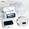 Transparent silicone case A9PRO earphone protective cover, shockproof, dustproof wireless earphone protective cover. 