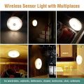 LED PIR Motion Sensor Light Rechargeable Small USB Night Llight Bedroom Night Light Kitchen Cabinet Light Children's Night Light Rechargeable Small USB NightLlight.
