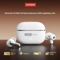 Lenovo LE208 TWS Bluetooth 6.0 Wireless Earphones Stereo ENC Noise Cancelling Headphone 38ms Low Latency Gaming Headset With Mic. 