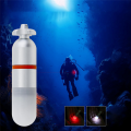 Dive Strobe Beacon Diving Signal Light Mini Underwater 150M Scuba Tank Light LED Night Blue 1 Piece. 