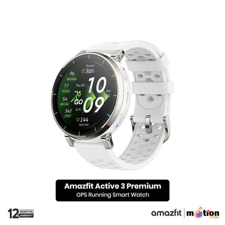 Amazfit%20Active%203(Round)%201.32inch%20AMOLED%20&%204GB%20Storage%20With%205%20ATM%20Heart%20Rate%20Smartwatch%20(Premium)%20-%20Image%202