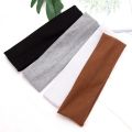 Elastic Cotton HairBand Fashion Headbands for Women Men Solid Running Fitness Yoga Hair Bands Stretch Makeup Hair Accessories.