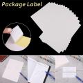 5 Sheets Writable A4 Labels Self Adhesive Sticky Package Label For Inkjet/Laser Printer Splitting Paper School Office Stationery. 