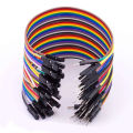 20 pcs Male to Female jumper wire - connection wire for breadboard. 