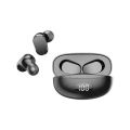 Mobicom TWS Earbuds (T20)-Black. 