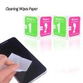 200 pcs (100set)Mobile Glass or Screen Cleaner Wet & Dry Wipes. 