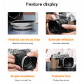 Camera Square Lens Hood Protect Cover 37/39/40.5/43/46/49/52mm for Canon Nikon Sony Fujifim X-T5 Leica Olympus SLR Accessories. 