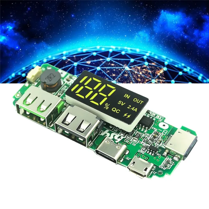18650%20Lithium%20Battery%20Digital%20Display%20Charging%20Module%205V%202.4A%20Three%20Charging%20Port%20with%20Display%20Boost%20Module%20Easy%20to%20Use%20-%20Image%207