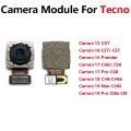 Rear Back Front Camera Module For Tecno Camon 15 16 17 18 19 Neo Pro Premier Big Small Camera Module Flex Cable. 