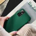 Tokifu For Infinix Note 8 Case Matte Simple Solid Color Soft Silicone TPU Case Cover. 