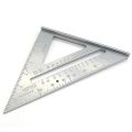 7inch Speed Square Aluminum Alloy Triangle Ruler Squares for Measuring Tool Angle Protractor Woodworking Tools. 