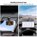 Geepact Car Phone Holder Parking Number Plates Multifunctional Car Sun Visor Phone Mount.