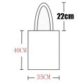 Ladies Handbags Girl Power Quotes Canvas Tote Bag Shopping Travel Women Eco Reusable Shoulder Shopper Bags High Capacity.