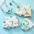 5pcs/lot Kids Boys Underwear Cartoon Children's Shorts Panties Teenagers Cotton Underpants Lions Cute Cartoon Patterns. 