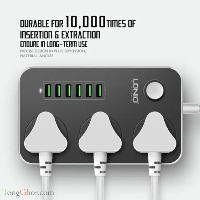 LDNIO%20Multi%20plug%20Power%20Sockets%20Universal%206%20USB%20Auto%20Max%203.4%20A%20(Type-A)%20Charger%20-%20Image%204