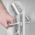 1/4 Pcs Silicone Door Stopper Anti-collision Ring Door Handle Buffer Wall For Protector Transparent/White Shockproof Pad Home Supply. 