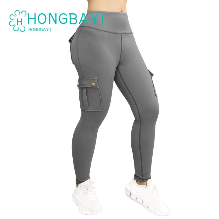 Butt-lifting%20Leggings%20Stylish%20High%20Waist%20Yoga%20Pants%20for%20Women%20Quick-drying%20Soft%20Breathable%20with%20Pockets%20Perfect%20for%20Jogging%20Sports%20-%20Image%203
