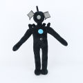 Cross-border hot Speakerman Plush Toy Skibidi toilet Stereo Man Toilet Man Cartoon Doll.