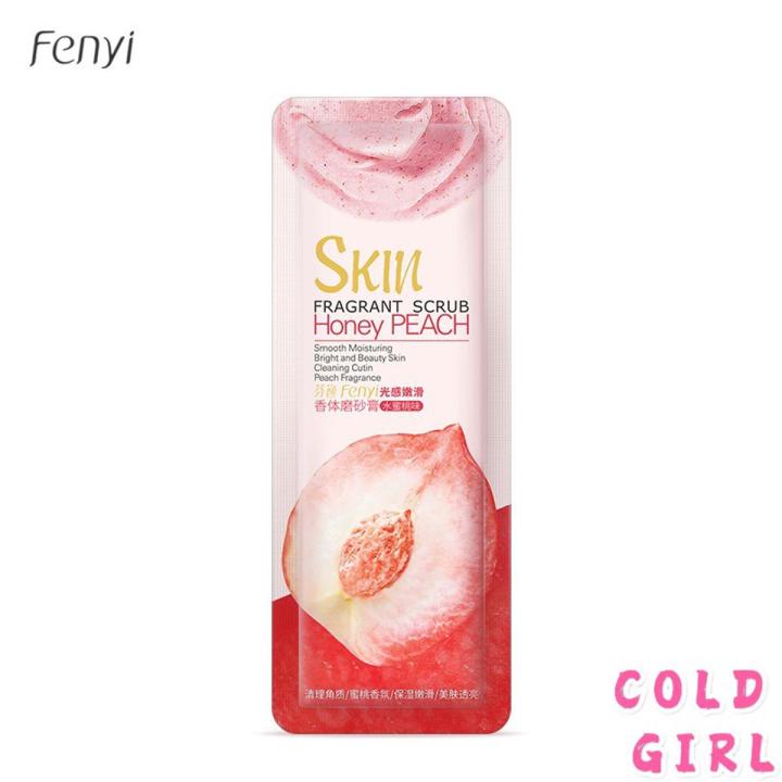 Fenyi Honey Peach Body Scrub Mini 3g