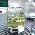 Cristal Clear Drinking 8 Angles Coke Glass/ 8 Corner Sorbate Glass (6 pieces) Set. 