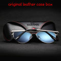 Small Size Polarized Aviation UV400 Sunglasses Classic Pilot 54mm Brand Boy's Oculos De Sol Girl's Kids Sun Glasses Original Box.