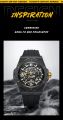 Inspried bye Welly Merck Watches Man Stainless Steel Waterproof Diver Kung Fu Collaboration Series Limited Edition Watch.