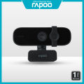 Rapoo C280 Full HD USB Web Camera 2K HD images Built-in omnidirectional mic Plug and play. 