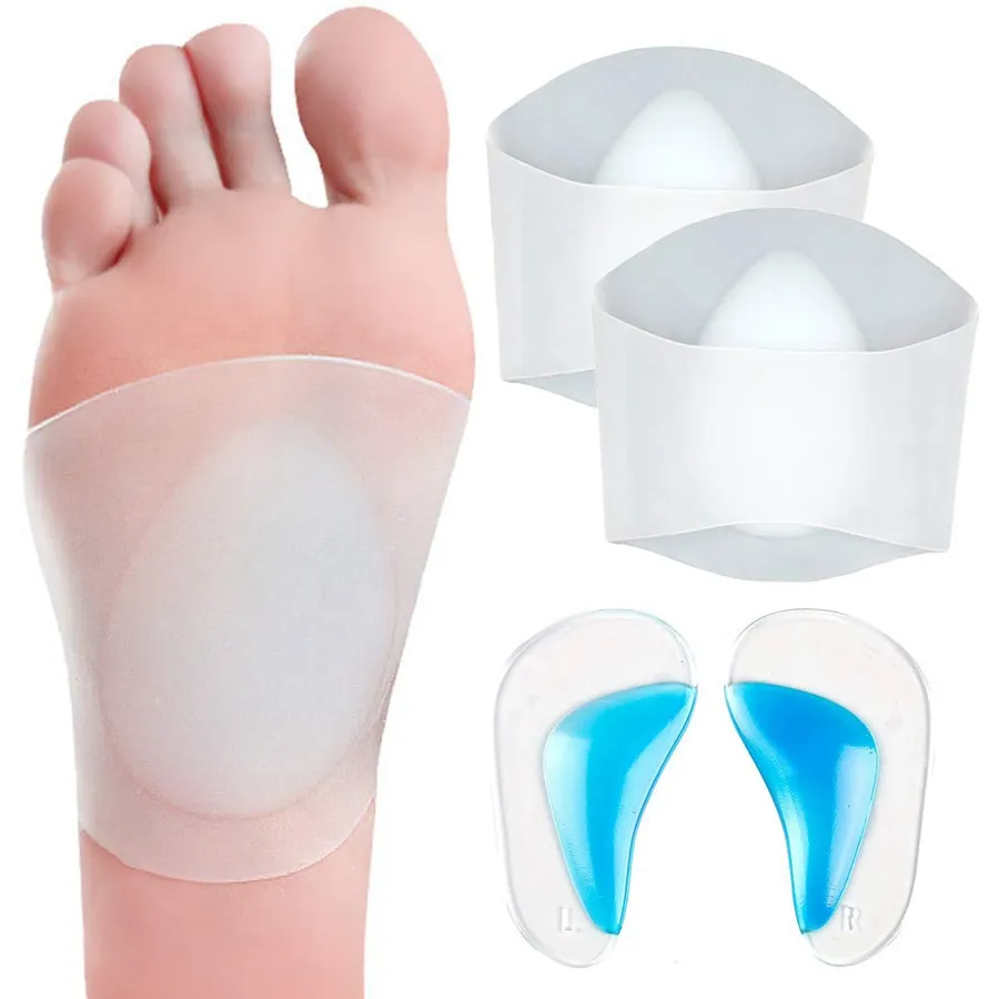 High Arch Gel Arch Supports Gel Arch Support Set, Pairs Plantar