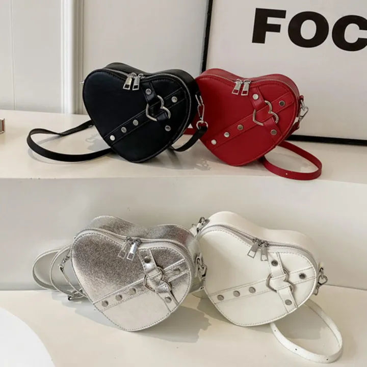 Y2K%20Heart-shaped%20Crossbody%20Bag%20Zip%20Closure%20Rivet%20Detail%20Vintage%20Love%20Shoulder%20Bag%20PU%20Leather%20Heart%20Purse%20for%20Evening%20Wear%20Casual%20Outing%20Trendy%20Accessory%20Women's%20Fashion%20Gift%20Item%20-%20Image%207