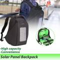 Tigernu Brand Men Solar Powered Panel Backpacks 15.6 inch Laptop Messenger Bags. 