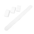 Tennis Racquet Frame Sticker Racket Head Guard Tape Soft and Elastic Perfect Fitting Lightweight 4PCS for Sports Equipment Care.