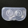 2Pcs BreastFeeding Silicone Nipplle Shield Transparent. 