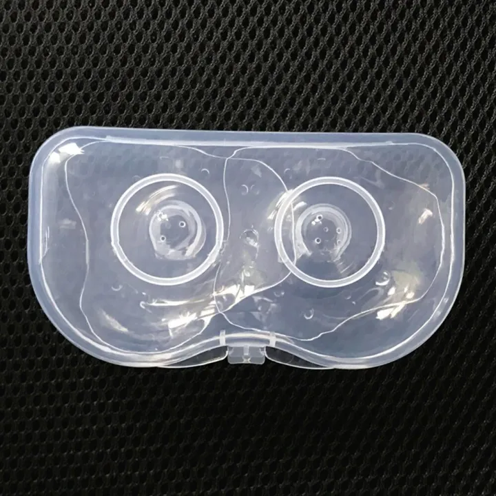 2Pcs%20BreastFeeding%20Silicone%20Nipplle%20Shield%20Transparent%20-%20Image%205
