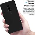 OnePlus 8/8T/8 Pro Silicone Matte Flexible Soft Phone Case - Black - Phone Back Cover.
