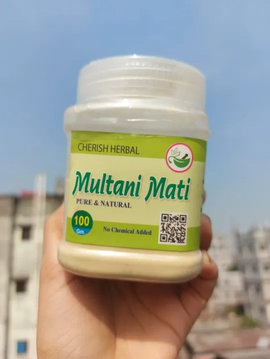 Multani%20Mati%20Cherish%20herbal%20Multani%20Mud%20Powder%20face%20pack%20100gm%20-%20Image%204