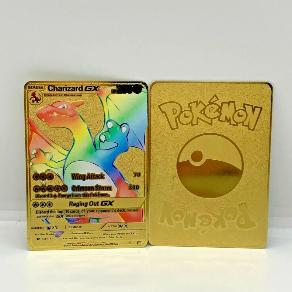 10/25/55 Pcs Pokemon Golden Cards Gold Foil Set English Version |  Daraz.com.bd