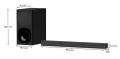 Sony HT-S20R Real 5.1ch Dolby Digital Soundbar.
