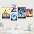 1pc Game Anime Legendary Pokemon Poster HD Posters Home Room Bar Cafe Decor Art Wall Painting Picture. 