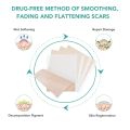 3PC Efficient Surgery Scar Removal Silicone Gel Sheet Therapy Patch for Acne Trauma Burn Scar Skin Repair Scar Treatment. 