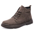 【Emotion HENG】Autumn and Winter New Warm Men's Shoes High-Top Dr. Martens Boots Worker Boot Men's Shoes Warwolf Fashion Breathable Thickening Men's Boots.