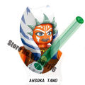 【Solitary waves】Disney Boba Fett Building Blocks Ahsoka Tano Yoda Obi-Wan Kenobi Kylo Ren Count Dooku Mandalorianes Shaak Ti Action Figure Toys. 