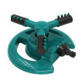 Garden Sprinklers Water Rotary Three Arm Water Sprinkler 360 Degree Automatic Rotating Water Sprinkler System Good effect and easy to use. 