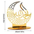 Muslim Ramadan Decorations Candle Led Lights Eid Mubarak For Home Eid Al-Fitr Aid Moubarak Decor Kareem Party Supplies. 